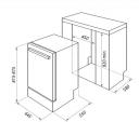 Встраиваемая посудомоечная машина MAUNFELD MLP 08I узкая 44.5см