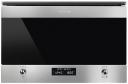 Встраиваемая микроволновая печь Smeg Classic MP322X1 Black/Silver