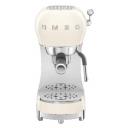 Кофеварка рожкового типа Smeg ECF02CREU Cream