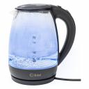 Электрический прозрачный стеклянный чайник KIWI KK-3328