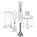 Блендер ручной Polaris PHB 1385, белый, мощность 1350 Вт, измельчитель в комплекте