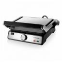 Гриль-пресс BRAYER BR2002, 2000 Вт, 29 х 26 см, чёрный/ серебристый