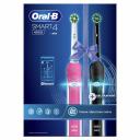 Электрическая зубная щетка Oral-B Smart 4 4900 D601.525.3H Black/Pink 2шт