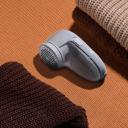 Машинка для удаления катышков Luazon LUK-04, от АКБ, голубая