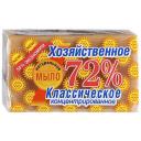 Хозяйственное мыло Аист Классическое концентрированное 72%, ромашка, 0.15 кг