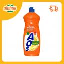 Средство для мытья посуды AOS сочный лимон