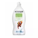 Средство для мытья посуды Attidude Зеленое яблоко и базилик, 700мл