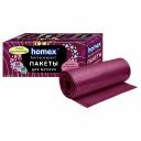 Пакеты для мусора Homex Очень ароматные 9,5 мкм, 60 л, 58х70 см, 40 шт