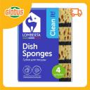 Губки для мытья посуды Lomberta ретикулированные + крупнопористые