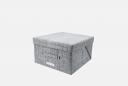 Короб с крышкой Silver, 44х50х28 1 шт CASY HOME
