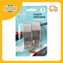 Крючки надверные Fresh code цвет: сталь