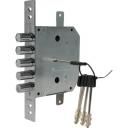 Замок врезной Border 72201-ЗВ8-6КП5Т/15, цвет хром