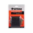 Навесной замок ЕРМАК "Гаражный", с потайной дужкой, 90 мм KD-90 468-037 - это надежный защитник любого помещения. Сложная конструкция замка повышает стойкость к взлому, а стальная дужка снижает вероятность её распила. Корпус изготовлен из высокопрочного чугуна, что гарантирует долгий срок службы в любых климатических условиях