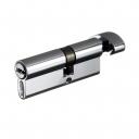 Цилиндр Punto Z4002 80 45х35 мм ключ/вертушка хром