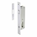 Замок врезной Punto LR-201C для легких дверей цилиндровый хром