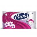 Туалетная бумага Hayat Papia Цветы Бали 3 слоя 8 рулонов