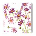 Салфетки Bulgaree green космея 3 слоя 33х33 см 20 шт