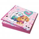 Салфетки бумажные Щенячий патруль 33х33 см 20 шт