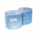 Протирочная бумага NORM cиняя, 24х35 см, 2 слоя, 1000 отрывов, 25 г/м, 2 шт. CP-2435