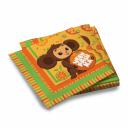 Салфетки бумажные Чебурашка 20 шт