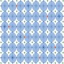 Бумага для подарков Be Smart 70х100 см, Коллекция "Fairy tale", снежинки