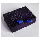Коробка подарочная Stars, 16,5 х12,5 х5 см