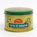 Свеча антимоскитная "Argus" с маслом цинтронеллы, банка, 80 г