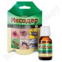 Жидкость Иксодер Иксодер от клещей и вредных насекомых 1 шт. 1 шт. 71 г 25 мл Желтый 45 дн 10 см без отдушки