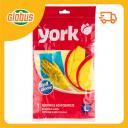 Перчатки хозяйственные York с хлопковым напылением