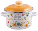 Кастрюля Appetite Floral kitchen 3 л белый