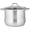 Кастрюля LARA LR02-47 Big Size, 21,8л, d 34см. из нержавеющей стали, для всех типов плит.