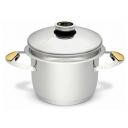 Кастрюля Zepter 4,2л с крышкой из нержавеющей стали/ 20см