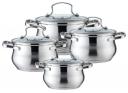 Набор кастрюль Kelli KL-4208, 8 предметов