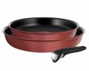 Набор посуды Tefal Ingenio Chef Red L6598672, 22/26 см