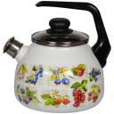 СтальЭмаль Чайник со свистком 4с209я, 3 л, 3 л, вкус лета