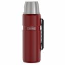 Thermos Термос KING SK2010 Rustic Red, карминно-красный, 1,2 л.