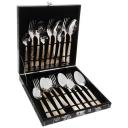 MAYER & BOCH набор столовых приборов 25735, 18 предметов серебристый/золотой 6 18 позолота