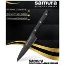 Нож кухонный Samura Shadow, 23x2.8 см, лезвие: 12 см, черный
