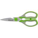 Ножницы кухонные Attribute Viva универсальные, лезвие: 10.5 см, зеленый