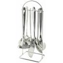 Набор кухонных принадлежностей 7 предметов Kamille КМ-5230 из нержавеющей стали