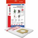 Мешки-пылесборники синтетические для пылесоса 12 шт OZONE MXT-301/12-XXL не боятся мокрой пыли.  Подходят к следующим маркам и моделям пылесосов: * BORT BSS-1630-PREMIUM (нижняя камера); * DEWALT DWV900L, DWV901L; * FLEX S 26, S 35, VCE 35 L AC, VC 35 L MC, VCE 35 L AC KIT CLEANING SET, VCE 44 L AC, VCE 33 L AC, VCE 35 L AC 110/BS, S 36, S 26 M, VCE 33 L MC; * HAMMER PIL30; * HAMMERFLEX PIL30; * HILTI VC 20, VC 40; * HUBERTH RP207501 (нижняя камера); * KARCHER NT 27/1 ME PROFESSIONAL, NT 361 ECO M/MA, NT 40/1 TACT, NT 27/1 PROFESSIONAL, NT 35/1 TACT TE EDITION EU, NT 35/1 TACT BS, NT 35/1 TACT EU, NT 25/1 AP, NT 361 ECO BS, NT 30/1 ME CLASSIC EDITION, NT 35/1 TACT TE, NT 27/1 ME, NT 27/1 ME ADV, NT 360 XPERT, NT 360 ECO *EU, NT 27/1 ADVANCED PROFESSIONAL, NT 35/1 TACT TE H EU, NT 27/1 ADVANCED, NT 361 ECO, NT 361, NT 40/1 TACT TE, NT 351, NT 35/1 AP TE SOCHI, NT 361 ECO TE, NT 27/1, NT 35/1 AP, NT 35/1 TACT, NT 35/1 TACT TE M, NT 35/1 AP N, NT 361 ECO TEA; * MAKITA VC4210L, VC4210M; * MILWAUKEE AS 300 ELCP, AS 42 MAC, AS 300 EMAC, AS 30 MAC, AS 300 ELAC, AS 250, AS 30 LAC; * MIRKA 1230 L PC, 912, 915, 1230 L AFC, 915 L; * NILFISK ATTIX 5, ATTIX 30-01, ATTIX 40-01, ATTIX 44, ALTO CENTIX 60, ATTIX 3, ATTIX 30-11 PC, ATTIX 30-21 PC, ATTIX 40-21, ATTIX 33, ATTIX 40-0 M PC TYPE 22, ATTIX 30-2M PC; * STIHL SE 133 ME; * КАЛИБР СПП-1200/40 М, СПП-1200/30 М.