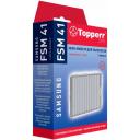 Topperr HEPA-фильтр FSM 41, фильтр, серый/белый, 1 шт.