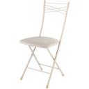 Стул Nika Ника 1 ССН1, металл/искусственная кожа, цвет: серый