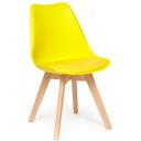 Стул (mod. 73) желтый (дерево/пластик/ПУ) Tetchair 111310 12650