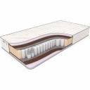 Матрас Dreamline Classic +15 Hard TFK предназначен для комфортного сна и отдыха.Основная поддержка обеспечивается за счет независимого пружинного блока TFK (256 элементов на кв.м). Каждая пружинка не связана с соседним элементом и автономно реагирует на нагрузку. Этим обеспечивается полноценная поддержка тела в анатомически правильном положении. Позвоночник и суставы могут полноценно расслабиться.Жесткий слой инновационного волокна Poly Refine выравнивает поверхность и обеспечивает дополнительную поддержку тела. Это более современная замена кокосовой койре, со всеми плюсами, но более прочная и эластичная. Эластичный и упругий искусственный латекс повторяет контуры тела и способствует расслаблению мышц. Оба наполнителя отлично вентилируются, не накапливают пыль, влагу и запахи.