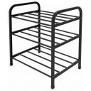 Этажерка Nika ЭТЭ1, 3 полки, 44х33х50см, черный