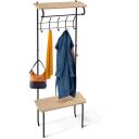 Вешалка черный муар/дуб беленый Sheffilton SHT-HW1 5470527301