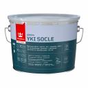 Краска фасадная Tikkurila/Tikkivala Yki Socle акриловая для цоколя база С бесцветная 9 л