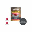 Грунт эмаль по ржавчине Грунт-эмаль по ржавчине 3 в 1 KRAFOR быстросохнущая, полуглянцевая, 2.7 кг, ral 7024, темно-серая 250228