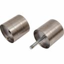 Ручка изготовлена из нержавеющей стали INOX 304 разработана для сантехнических кабин, а также подходит для установки на сантехнические двери толщиной до 25 мм.